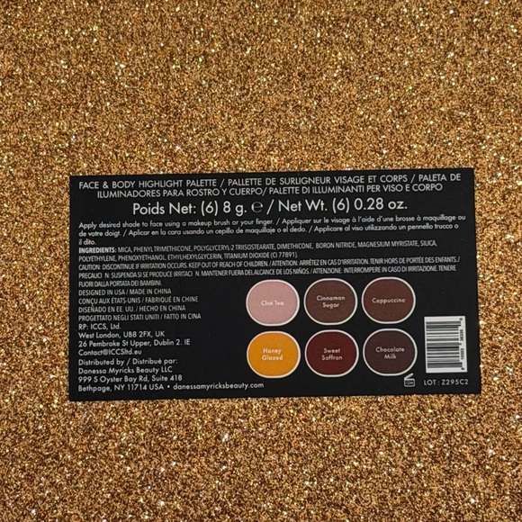 Danessa Myricks Beauty Face and Body Lightwork Highlighter Palette - Picture 3 of 4